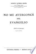 No me avergoncé del Evangelio