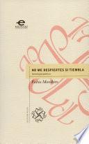 No me despiertes si tiembla