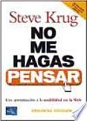 No me hagas pensar