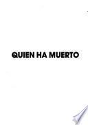 No preguntes quien ha muerto