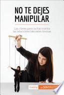 No te dejes manipular