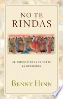 No te rindas / Don't Surrender