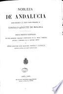 Nobleza de Andalucia, que dedicó al rey don Felipe II Gonzalo Argote de Molina