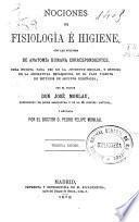 Nociones de fisiología e higiene con las nociones de anatomía humana correspondientes
