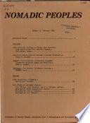 Nomadic Peoples