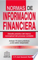 NORMAS DE INFORMACIÓN FINANCIERA