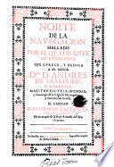Norte de la Navegacion hallado por el quadrante de reduccion