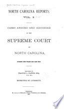North Carolina Reports