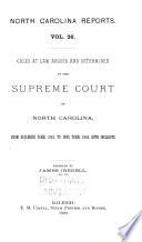 North Carolina Reports: Iredell's Law