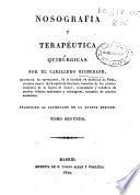 Nosografía y terapéutica quirúrgicas