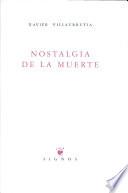 Nostalgia de la muerte