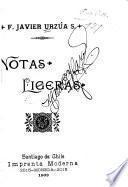 Notas ligeras