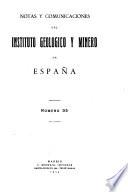 Notas y comunicaciones del Instituto Geológico y Minero de España