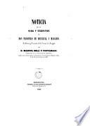 Noticia de la vida y escritos de Don Próspero de Bofarull y Mascaró, archivero y cronista de la Corona de Aragon