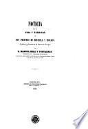 Noticia de la vida y escritos de don Próspero de Bofarull y Mascaró, archivero y cronista de la Corona de Aragon