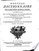 Nouveau dictionnaire françois-espagnol