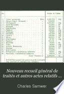 Nouveau recueil général de traités et autres actes relatifs aux rapports de droit international