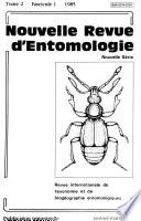 Nouvelle revue d'entomologie