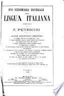 Nòve dizionàrio universale della lingua italiana