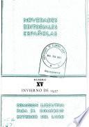 Novedades editoriales españolas