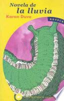 Libro Novela de la lluvia