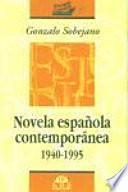 Novela española contemporánea 1940-1995