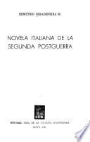 Novela italiana de la segunda post-guerra