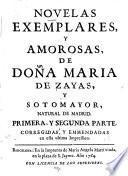 Novelas exemplares, y amorosas