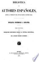 Novelistas posteriores a Cervantes