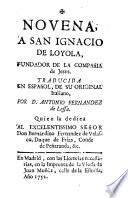 Novena a S.Ignacio de Loyola