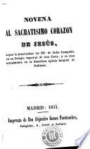 Novena al Sacratísimo Corazón de Jesús