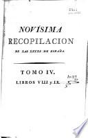 Novísima recopilacion de las leyes de España