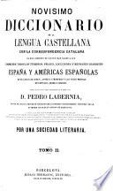 Novisimo diccionario de la lengua castellana