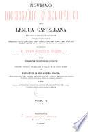 Novísimo diccionario enciclopédico de la lengua castellana