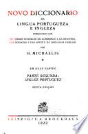 Novo Diccionario Da Lingua Portugueza E Ingleza