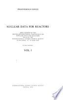 Nuclear Data for Reactors