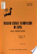 Nuclear Science Information of Japan