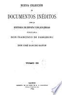 Nueva colección de documentos inéditos para la historia de España y de sus Indias