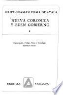 Nueva corónica y buen gobierno