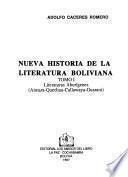Nueva historia de la literatura boliviana