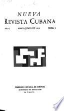 Nueva revista cubana