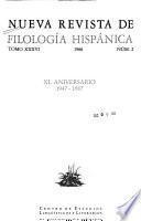 Nueva revista de filología hispánica
