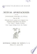 Nuevas aportaciones a la investigacion folklorica de Mexico, enero de 1956