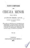 Nuevo Compendio de Cirujía menor