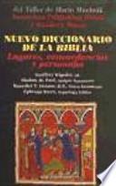 Nuevo diccionario de la Biblia