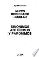Nuevo diccionario escolar