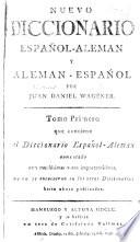 Nuevo diccionario español-aleman y aleman-español