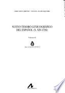 Nuevo tesoro lexicográfico del español: aperr-B