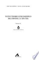 Nuevo tesoro lexicográfico del español: R-S
