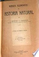 Nuevos elementos de historia natural